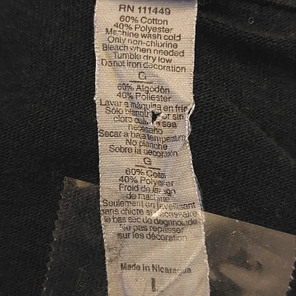 Next Level Men's Sony Open Black T Shirt - Picture 6 of 6